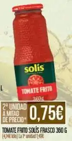 Claudio Solís - tomate frito frasco oferta