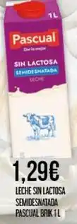 Claudio Pascual - leche sin lactosa semidesnatada oferta