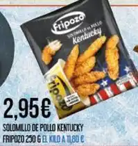 Claudio Fripozo - solomillo de pollo kentucky oferta