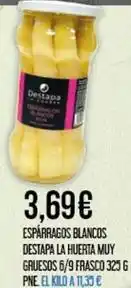 Claudio Destapa la huerta - esparragos blancos oferta
