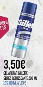 Claudio Gillette - gel afeitar oferta