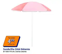 Action Sombrilla Côté Détente oferta