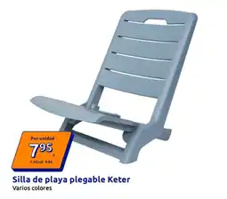 Action Silla de playa plegable Keter oferta