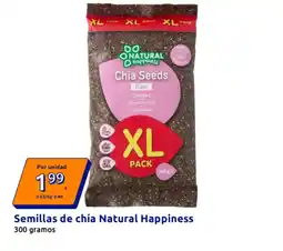 Action Semillas de chía Natural Happiness oferta