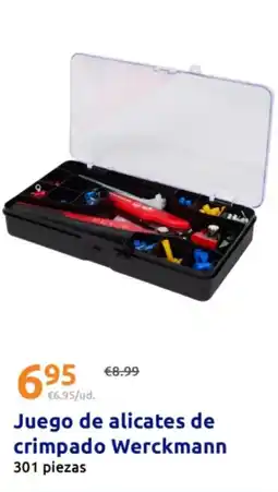 Action WERCKMANN Juego de alicates de crimpado oferta
