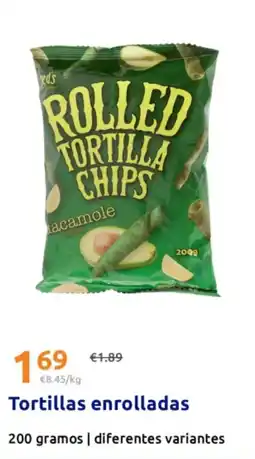 Action Tortillas enrolladas oferta
