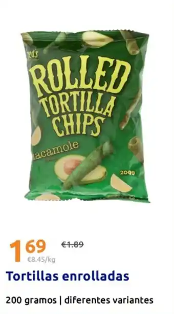 Action Tortillas enrolladas oferta