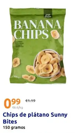 Action Chips de plátano Sunny Bites oferta