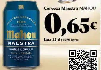 MAHOU Cerveza Maestra