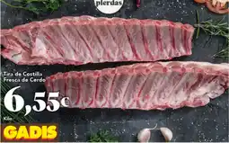 Gadis Tira de Costilla Fresca de Cerdo oferta