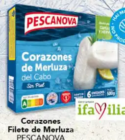 Gadis PESCANOVA Corazones Filete de Merluza oferta