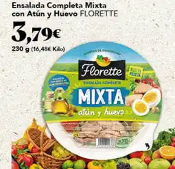 Gadis FLORETTE Ensalada Completa Mixta con Atún y Huevo oferta