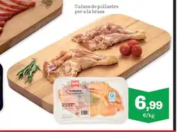 Sorli Cuixes de pollastre per a la brasa oferta
