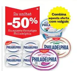 Sorli Philadelphia En aquests formatges oferta
