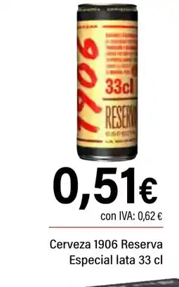 Cash Ifa 1906 Cerveza Reserva Especial lata oferta