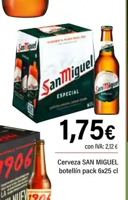 Cash Ifa SAN MIGUEL Cerveza botellín oferta