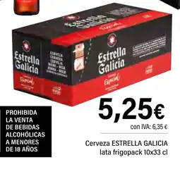 Cash Ifa ESTRELLA GALICIA Cerveza oferta