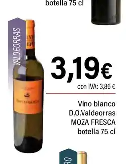 Cash Ifa MOZA FRESCA Vino blanco D.O.Valdeorras oferta
