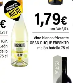 Cash Ifa GRAN DUQUE FRESKITO Vino blanco frizzante oferta