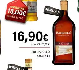Cash Ifa BARCELÓ Ron botella oferta