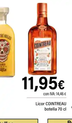 Cash Ifa COINTREAU Licor botella oferta