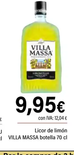 Cash Ifa VILLA MASSA Licor de limón oferta