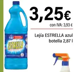 Cash Ifa ESTRELLA Lejía azul botella oferta