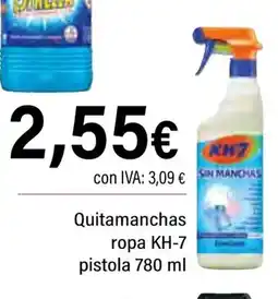 Cash Ifa KH-7 Quitamanchas ropa pistola oferta