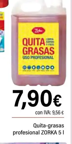 Cash Ifa ZORKA Quita-grasas profesional oferta