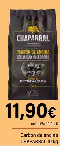 Cash Ifa CHAPARRAL Carbón de encina oferta