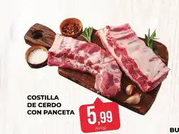 SPAR Gran Canaria Costilla de cerdo con panceta oferta