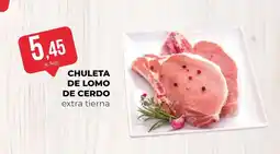 SPAR Gran Canaria Chuleta de lomo de cerdo oferta