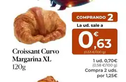 SPAR Gran Canaria Croissant Curvo Margarina XL oferta