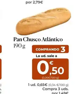 SPAR Gran Canaria Pan Chusco Atlántico oferta