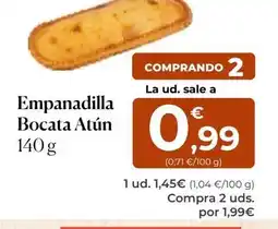 SPAR Gran Canaria Empanadilla Bocata Atún oferta