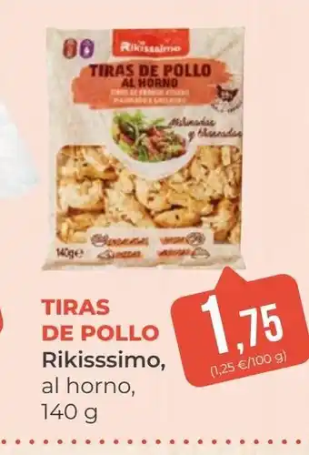 SPAR Gran Canaria RIKISSSIMO Tiras de pollo oferta