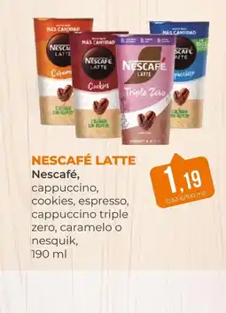 SPAR Gran Canaria NESCAFÉ Nescafé latte oferta