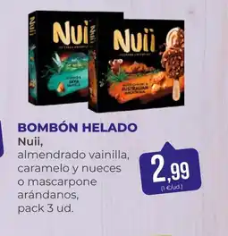 SPAR Gran Canaria NUII Bombón helado oferta