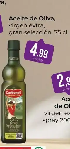 SPAR Gran Canaria CARBONELL Aceite de oliva oferta