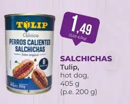 SPAR Gran Canaria TULIP Salchichas oferta