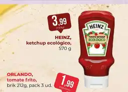 SPAR Gran Canaria HEINZ ketchup ecológico oferta