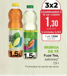 SPAR Gran Canaria FUZE TEA Bebida de té oferta