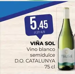 SPAR Gran Canaria VIÑA SOL Vino blanco semidulce d.o catalunya oferta
