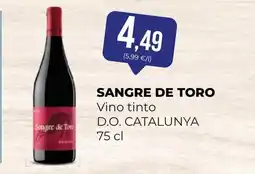SPAR Gran Canaria SANGRE DE TORO Vino tinto d.o. catalunya oferta