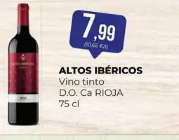 SPAR Gran Canaria ALTOS IBÉRICOS Vino tinto d.o. ca rioja oferta