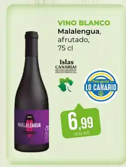 SPAR Gran Canaria MALALENGUA VIno blanco oferta