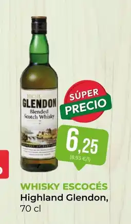 SPAR Gran Canaria HIGHLAND GLENDON Whisky escocés oferta