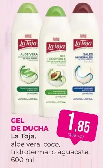 SPAR Gran Canaria LA TOJA Gel de ducha oferta