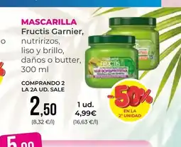 SPAR Gran Canaria FRUCTIS GARNIER Mascarilla oferta