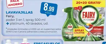 SPAR Gran Canaria FAIRY Lavavajillas oferta